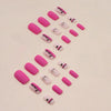 12 Sizes-24 Pcs Press On Nails W861