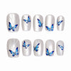 12 Sizes-24 Pcs Press On Nails SP123