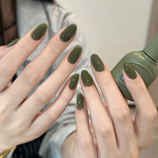12 Sizes-24 Pcs Press On Nails CF056