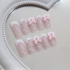 12 Sizes-24 Pcs Press On Nails Z909