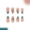 12 Sizes-24 Pcs Press On Nails C1436