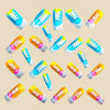 12 Sizes-24 Pcs Press On Nails Y1826