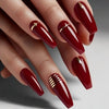 12 Sizes-24 Pcs Press On Nails Y1494