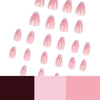 12 Sizes-24 Pcs Press On Nails JP4393