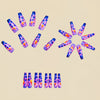 12 Sizes-24 Pcs Press On Nails Y945