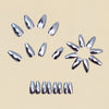 12 Sizes-24 Pcs Press On Nails Y1612