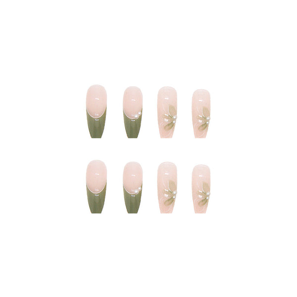 12 Sizes-24 Pcs Press On Nails Z330