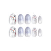 12 Sizes-24 Pcs Press On Nails JP2700