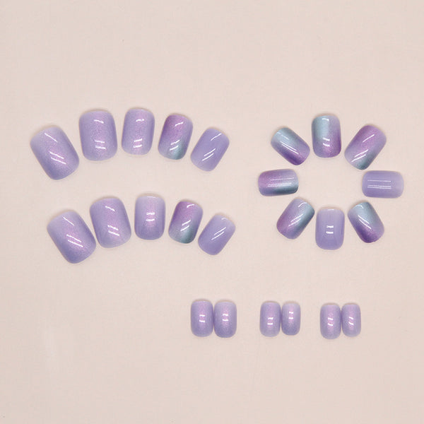 12 Sizes-24 Pcs Press On Nails W1484