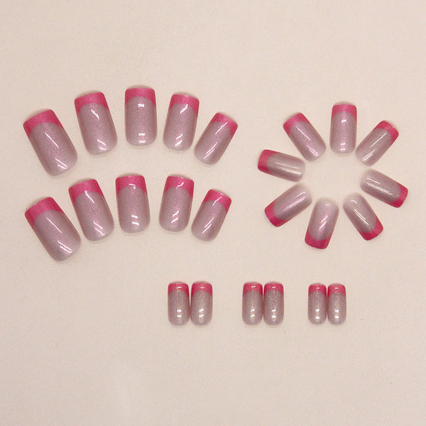 12 Sizes-24 Pcs Press On Nails W1270