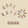 12 Sizes-24 Pcs Press On Nails Y1336