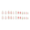 12 Sizes-24 Pcs Press On Nails Z1094