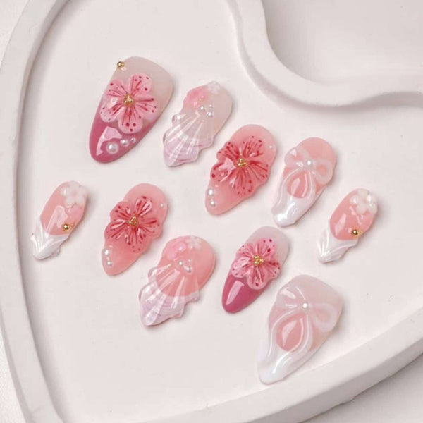30 Pcs Press On Nails Z1237