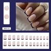 12 Sizes-24 Pcs Press On Nails W910