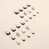 12 Sizes-24 Pcs Press On Nails W422