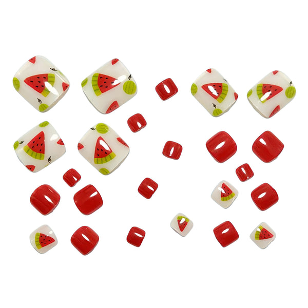 12 Sizes-24 Pcs Press On Nails Y1858