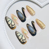 12 Sizes-24 Pcs Press On Nails W2028