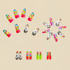 12 Sizes-24 Pcs Press On Nails Y618