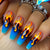 12 Sizes-24 Pcs Press On Nails Y828