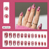 12 Sizes-24 Pcs Press On Nails W1525