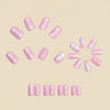 12 Sizes-24 Pcs Press On Nails y2045-24