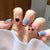 12 Sizes-24 Pcs Press On Nails R535