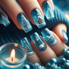 12 Sizes-24 Pcs Press On Nails Y1595
