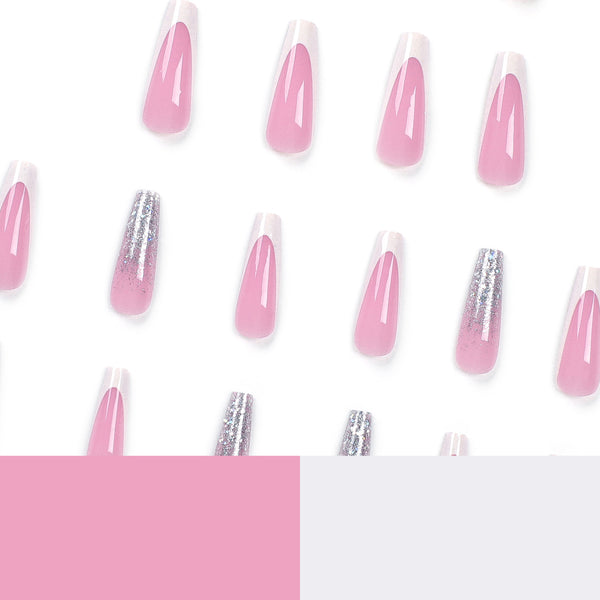 12 Sizes-24 Pcs Press On Nails JP2732