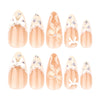 12 Sizes-24 Pcs Press On Nails JL0671
