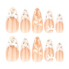 12 Sizes-24 Pcs Press On Nails JL0671