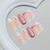 12 Sizes-24 Pcs Press On Nails Z1298