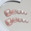 12 Sizes-24 Pcs Press On Nails F135