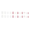 12 Sizes-24 Pcs Press On Nails W297