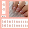 12 Sizes-24 Pcs Press On Nails W983