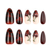 12 Sizes-24 Pcs Press On Nails JP4497