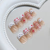 12 Sizes-24 Pcs Press On Nails R988
