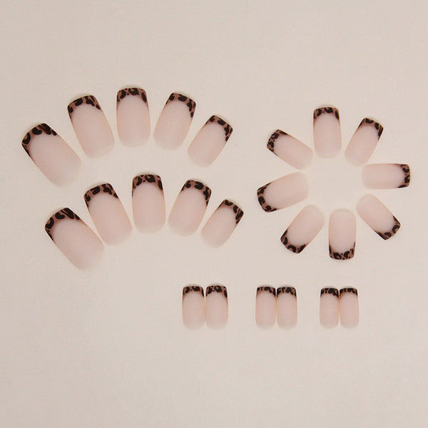12 Sizes-24 Pcs Press On Nails W1437