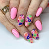 12 Sizes-24 Pcs Press On Nails C483