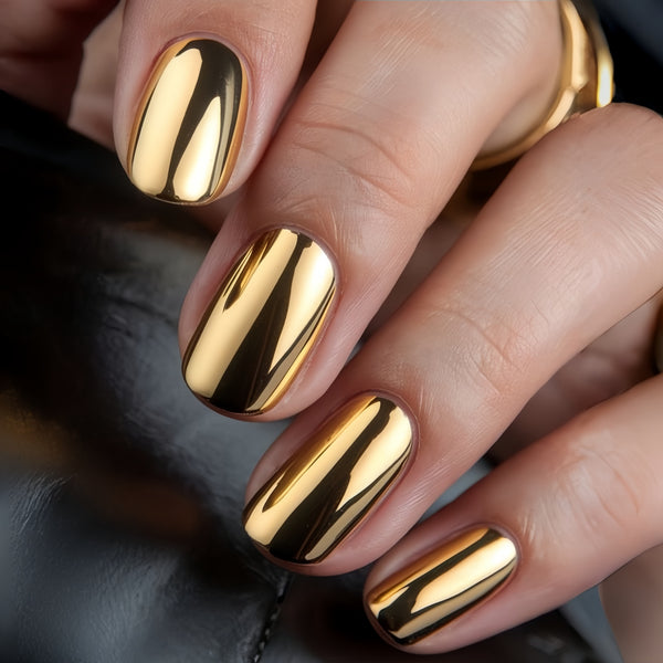 12 Sizes-24 Pcs Press On Nails Y1461