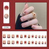 12 Sizes-24 Pcs Press On Nails Z596