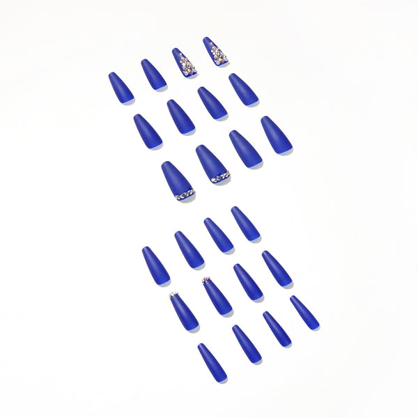 12 Sizes-24 Pcs Press On Nails JP1329