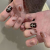 12 Sizes-24 Pcs Press On Nails JP3121