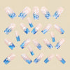 12 Sizes-24 Pcs Press On Nails Y1073