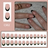 12 Sizes-24 PcsPress On Nails C882