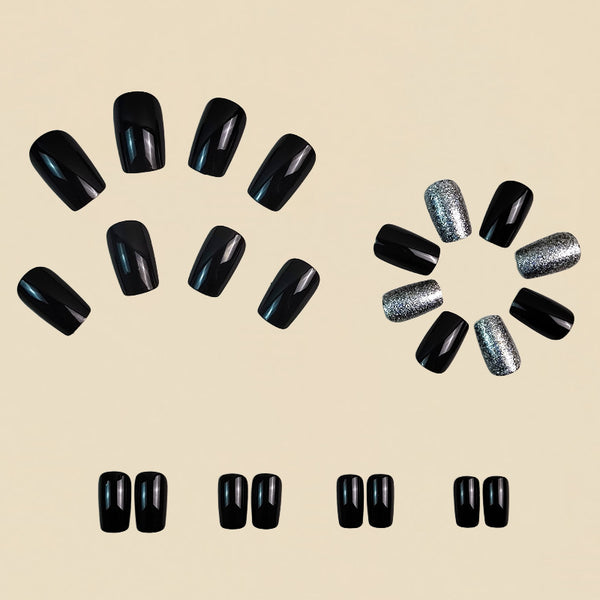 12 Sizes-24 Pcs Press On Nails Y533-1