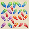 12 Sizes-24 Pcs Press On Nails Y1236