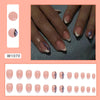 12 Sizes-24 Pcs Press On Nails W1070