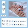 12 Sizes-24 Pcs Press On Nails F132
