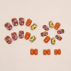 12 Sizes-24 Pcs Press On Nails W996