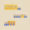 12 Sizes-24 Pcs Press On Nails Y1039